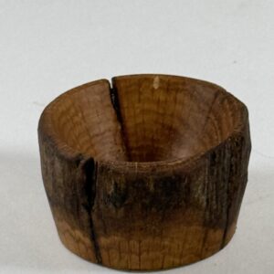 Hand Turned Ring Cup (Oak Wood)