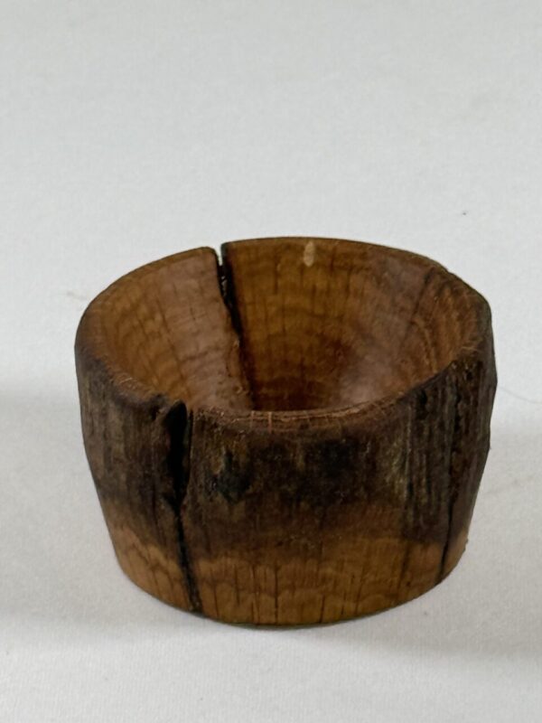 Hand Turned Ring Cup (Oak Wood)