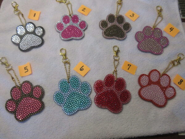 Diamond Art Keychains-Paws