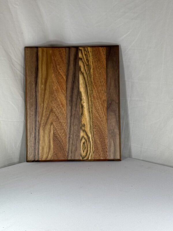 Face Grain Cutting Board (walnut, canary wood, ebiaet, becote, mahogany)