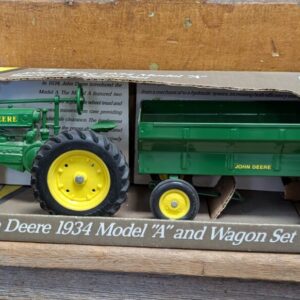 1934 Model A John Deere with Wagon