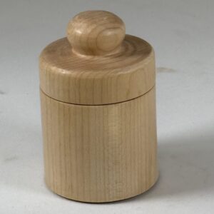 Figured Maple Lidded Box