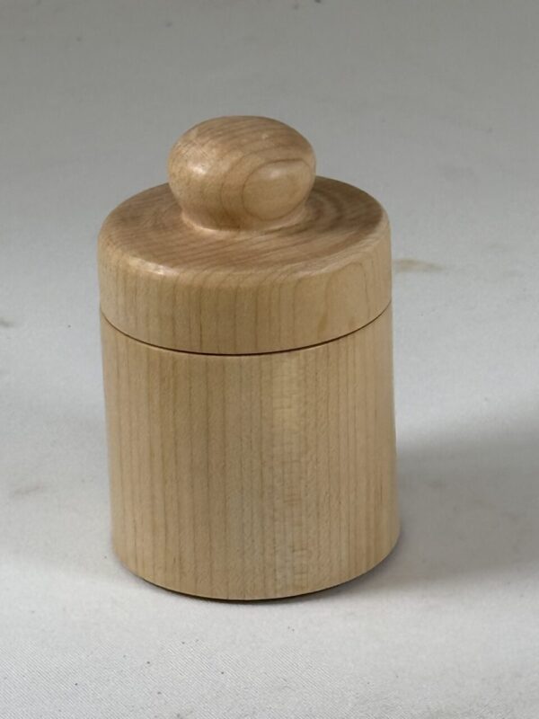 Figured Maple Lidded Box