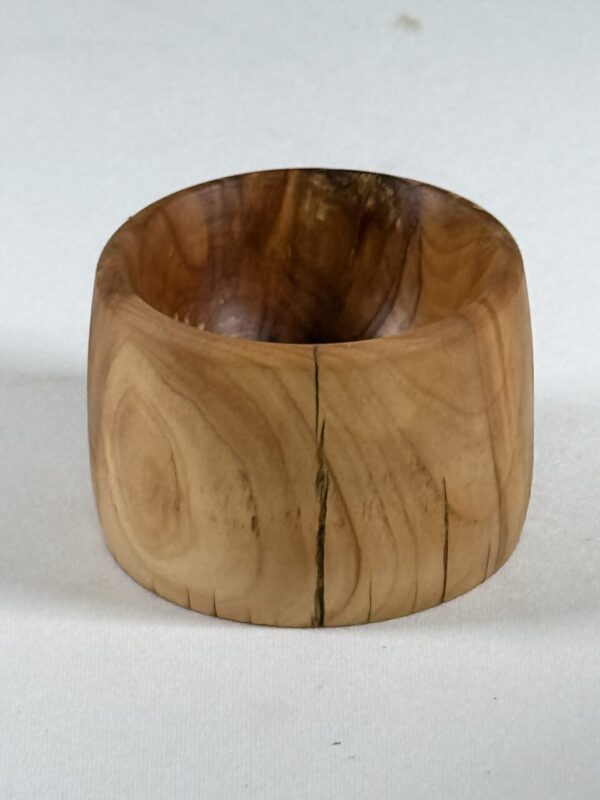 Hand Turned Ring Cup (Apple Wood)