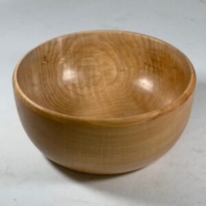 Figured Maple Bowl