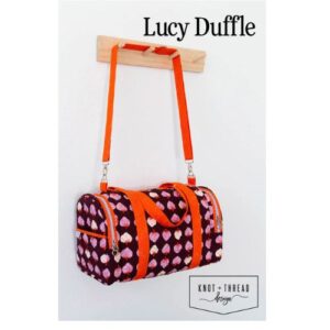 Lucy Duffle Bag Pattern by Knot & Thread