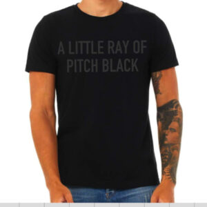 Shop Iowa A Little Ray of Pitch Black – Unisex Tshirt A Little Ray of Pitch Black – Unisex Tshirt