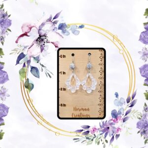 Shop Iowa Lacy Wedding Earrings Lacy Wedding Earrings