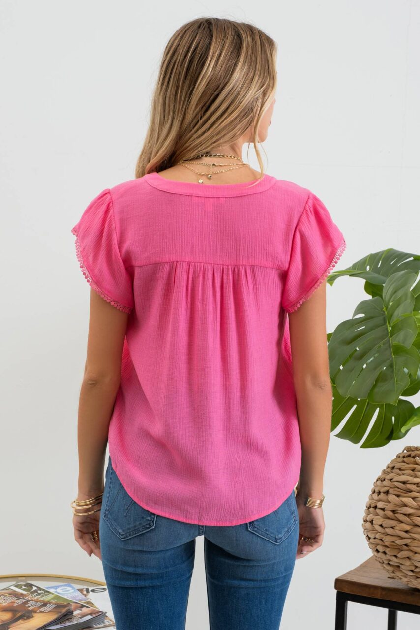 Tassel Sleeve Blouse – Shop Iowa