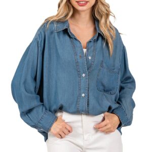 Shop Iowa Classic Denim Shirt Classic Denim Shirt