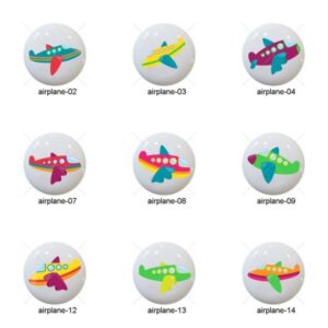 Shop Iowa Airplanes by PinkPueblo Images on 1.5″ White Ceramic Drawer Pulls Knobs Airplanes by PinkPueblo Images on 1.5″ White Ceramic Drawer Pulls Knobs
