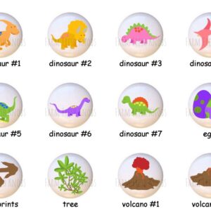 Shop Iowa Dinosaurs by PinkPueblo Images on 1.5″ White Ceramic Drawer Pulls Knobs Dinosaurs by PinkPueblo Images on 1.5″ White Ceramic Drawer Pulls Knobs