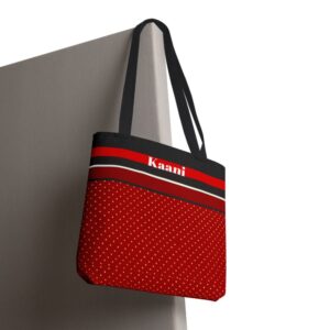 Shop Iowa Red Kaani Artistic & Cultural Tote Bag (size 13″x13″) Red Kaani Artistic & Cultural Tote Bag (size 13″x13″)