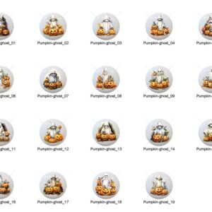 Shop Iowa Pumpkin Ghosts Spooky Halloween by ClipartVibes Images on 1.5″ White Ceramic Drawer Pulls Knobs Pumpkin Ghosts Spooky Halloween by ClipartVibes Images on 1.5″ White Ceramic Drawer Pulls Knobs