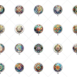 Shop Iowa Stained Glass Mandala by ClipartVibes Images on 1.5″ White Ceramic Drawer Pulls Knobs Stained Glass Mandala by ClipartVibes Images on 1.5″ White Ceramic Drawer Pulls Knobs