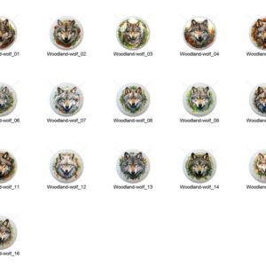 Shop Iowa Woodland Wolf Wolves by ClipartVibes Images on 1.5″ White Ceramic Drawer Pulls Knobs Woodland Wolf Wolves by ClipartVibes Images on 1.5″ White Ceramic Drawer Pulls Knobs