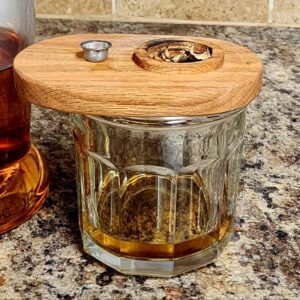 Shop Iowa Whiskey Smoker With Extra Screen and Oak and Cherry Shavings Whiskey Smoker With Extra Screen and Oak and Cherry Shavings
