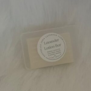 Lavender Lotion Bar