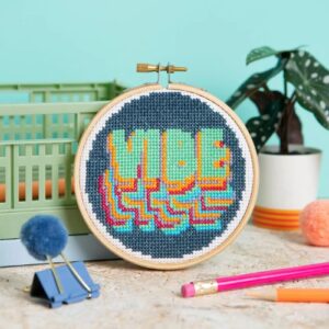 Vibe Mini Cross Stitch Kit