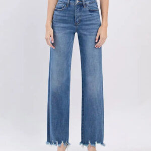 Chase You Down The Driveway Super High Rise TC Denim