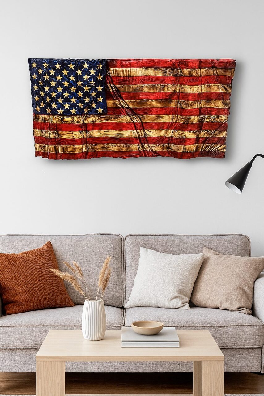 America's 250th Anniversary Wooden Flag – Shop Iowa