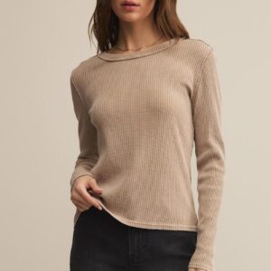 Shop Iowa Z Supply Arlet Thermal Long Sleeve Z Supply Arlet Thermal Long Sleeve