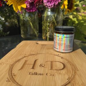 Orange Vanilla Whipped Beef Tallow