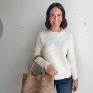 Liverpool Knit Long Sleeve Sweater