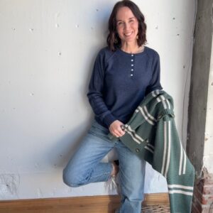 Z Supply Boyfriend Striped Cardigan