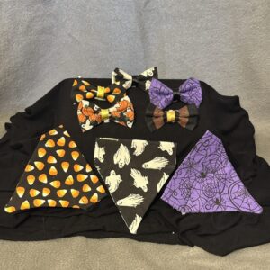 Halloween Cat Collar Bows