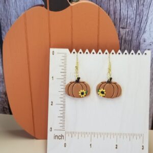 Shop Iowa Fancy Pumpkin Earrings Fancy Pumpkin Earrings