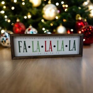 Shop Iowa Tis The Season Holiday Sign | Fa La La La La Christmas Sign | Farmhouse Christmas Sign | Christmas Holiday Decor Tis The Season Holiday Sign | Fa La La La La Christmas Sign | Farmhouse Christmas Sign | Christmas Holiday Decor