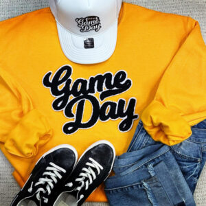 Game Day Patch Sweatshirt – Multiple Color Options
