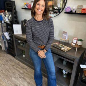 Shop Iowa Maya Striped Sweater Maya Striped Sweater