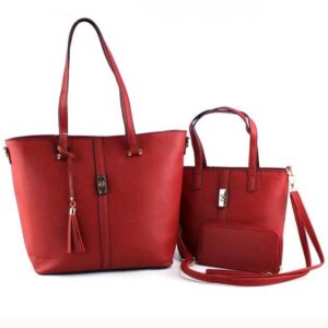 Shop Iowa 3-In-1 Large Tote-Crossbody Bag-Wallet Set 3-In-1 Large Tote-Crossbody Bag-Wallet Set