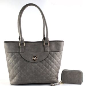 Quilted 2 in 1 Tote