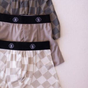 Shop Iowa Bamboo Boxers (3 Pack) | Checkerboard & Faded Brown Checkerboard Bamboo Boxers (3 Pack) | Checkerboard & Faded Brown Checkerboard