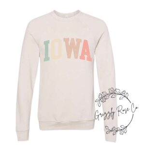 Pastel Iowa Crewneck