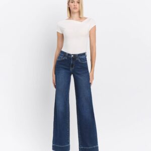 Lovervet by VERVET High Rise Trouser Jean