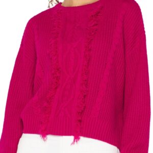 Shop Iowa Liverpool Sweater With Fringe Liverpool Sweater With Fringe