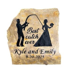 Shop Iowa Best Catch Ever Engraved Stone Best Catch Ever Engraved Stone