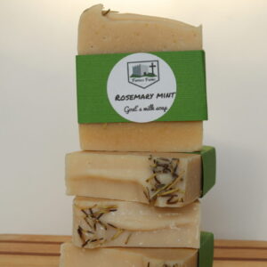 Shop Iowa Rosemary Mint Goat’s Milk Soap Rosemary Mint Goat’s Milk Soap