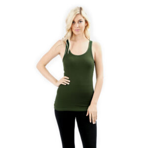 Shop Iowa Ribbed Knit Razor Back Tank Ribbed Knit Razor Back Tank