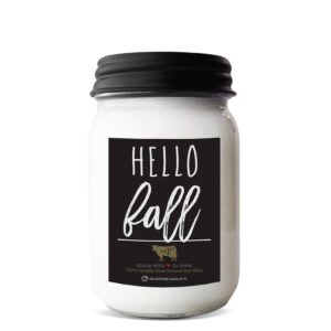 Shop Iowa 13 oz Mason Jar Candle: Hello Fall 13 oz Mason Jar Candle: Hello Fall