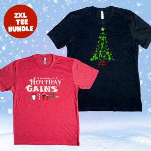 2XL Holiday Tee Bundle – FINAL SALE