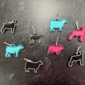 Shop Iowa 3D Printed Animal Zipper Pull 3D Printed Animal Zipper Pull