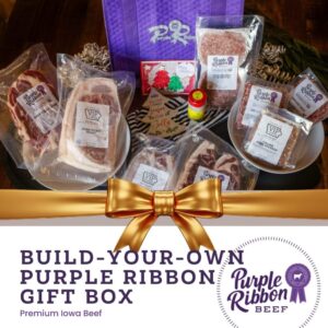 Shop Iowa Build-Your-Own Purple Ribbon Gift Box Build-Your-Own Purple Ribbon Gift Box