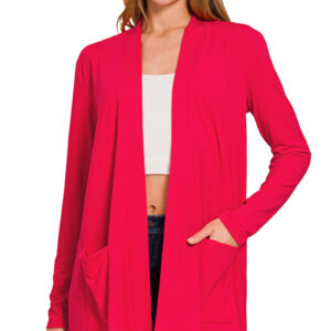 Shop Iowa Zenana Everyday Cardigan Zenana Everyday Cardigan