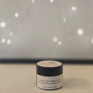 Whipped Tallow Cream (coffee infused) 2 oz jar