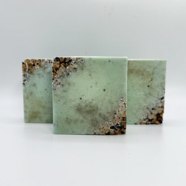 Eucalyptus Lemongrass Salt Bar All Natural Handmade Soap – Shop Iowa